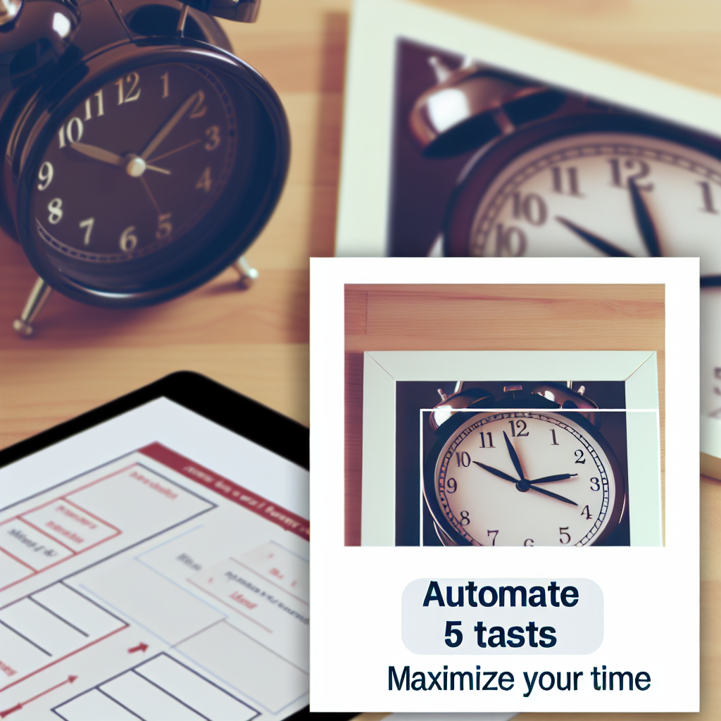 Automatiza 5 tareas, maximiza tu tiempo